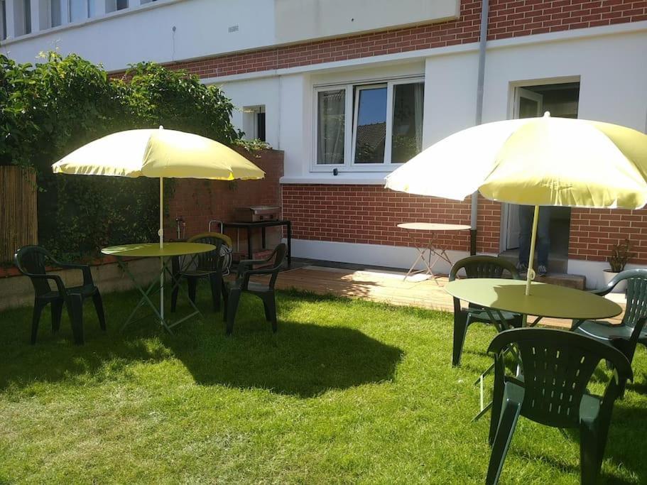 La Brise Malouine Au Bord De Mer Avec Jardin 敦刻尔克 外观 照片